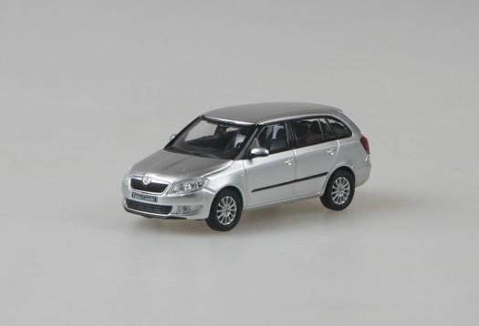 Škoda Fabia II Combi (facelift 2010 - new logo), Silver Brilliant Metallic